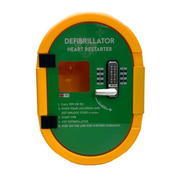Automated external defibrillator (AED) Lockable Safe 2 Cabinet